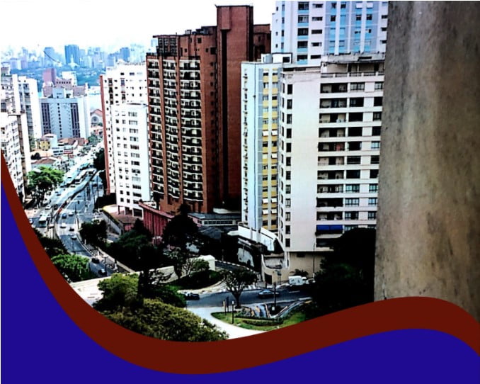 Vista do primeiro escritório da escola ELFE Idiomas